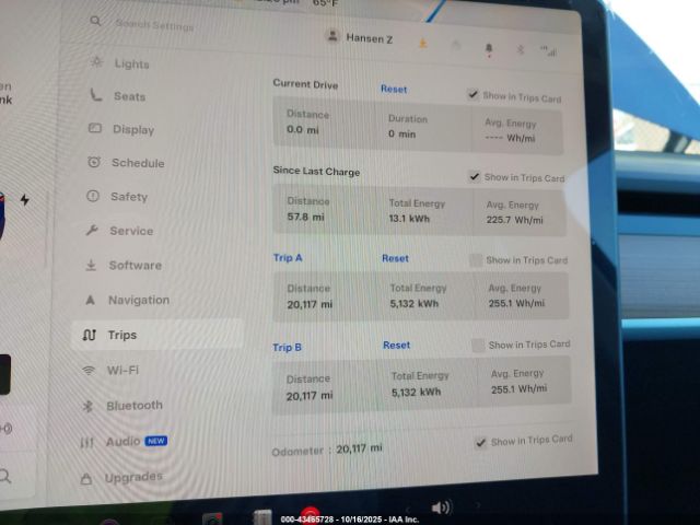 2023 TESLA MODEL Y 7SAYGDEE0PA174320 Photo 6