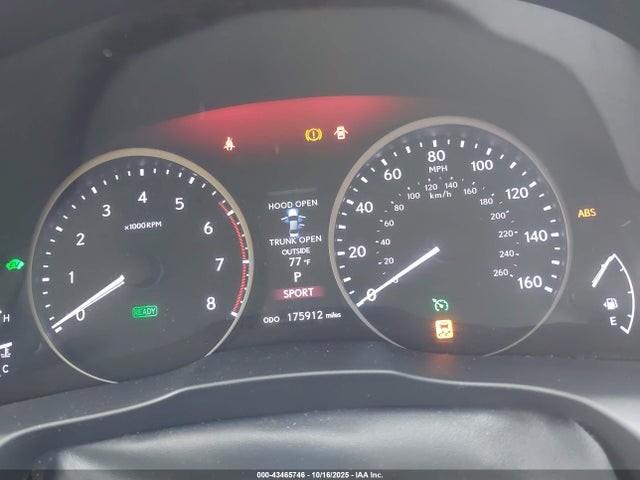 Aukcja sprzedaży 2014 Lexus Es 300h, vin: JTHBW1GG9E2069828, numer aukcji: 43465746
