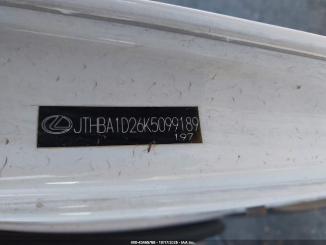 2019 LEXUS IS 300 JTHBA1D26K5099189 Photo 8