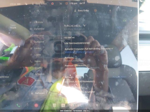 2024 TESLA MODEL Y 7SAYGAEE0RF010165 Photo 6