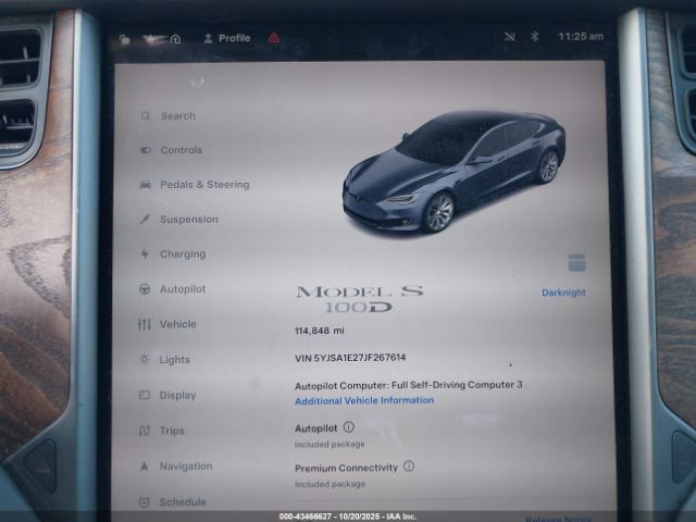 2018 TESLA MODEL S 5YJSA1E27JF267614 Photo 6