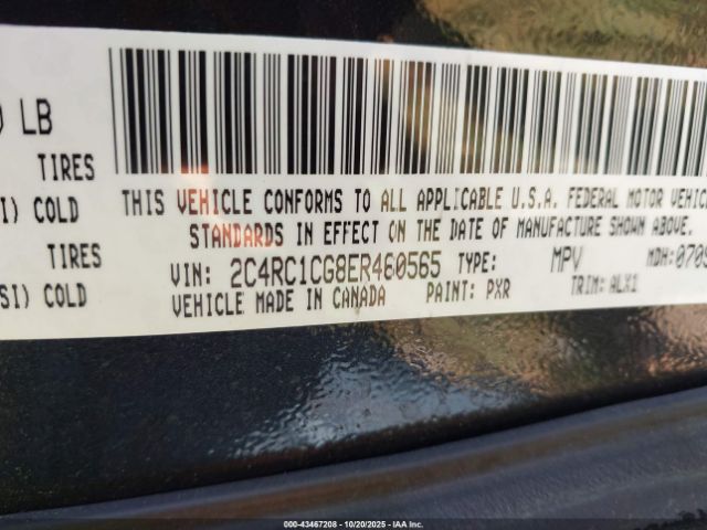 2014 CHRYSLER TOWN & COUNTRY 2C4RC1CG8ER460565 Photo 8