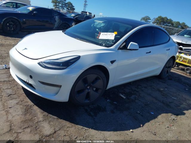 2022 TESLA MODEL 3 5YJ3E1EBXNF257125 Photo 1