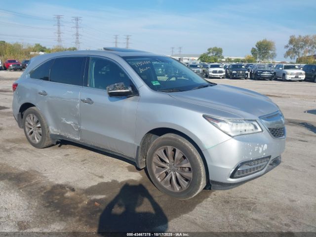 2015 ACURA MDX 5FRYD4H42FB031684 Photo 0