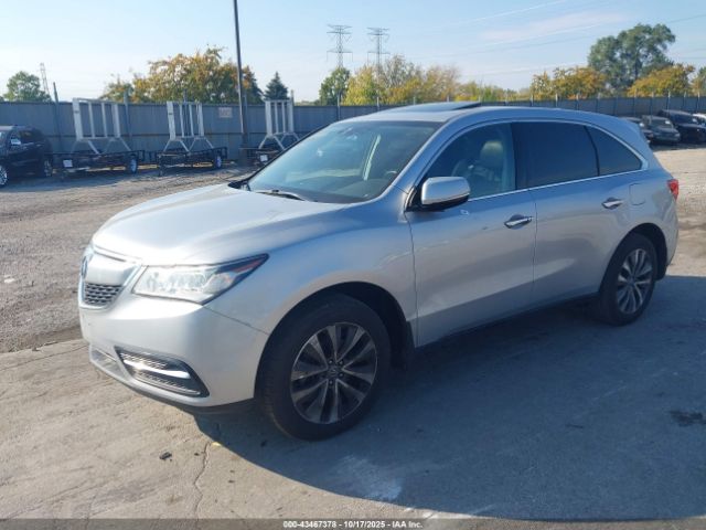 2015 ACURA MDX 5FRYD4H42FB031684 Photo 1