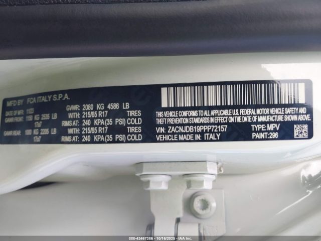 2023 JEEP RENEGADE ZACNJDB19PPP72157 Photo 8