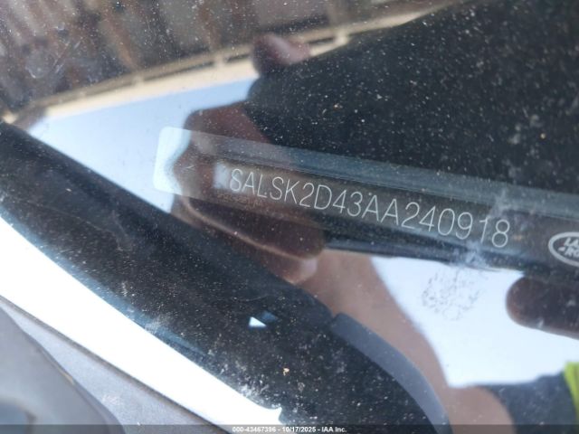 2010 LAND ROVER RANGE ROVER SPORT SALSK2D43AA240918 Photo 8