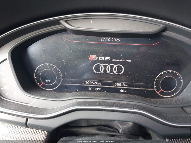 43467419 :رقم المزاد ، WA1C4AFY9J2044468 vin ، 2018 Audi Sq5 3.0t Premium Plus مزاد بيع