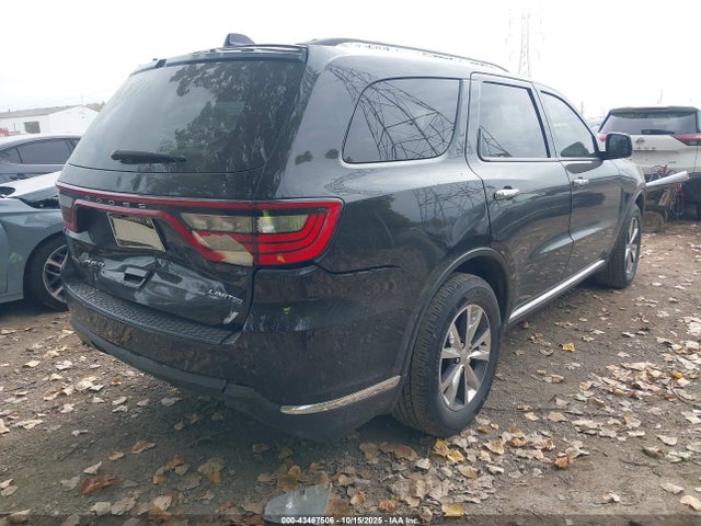 2016 Dodge Durango Limited მანქანა იყიდება აუქციონზე, vin: 1C4RDHDG9GC314935, აუქციონის ნომერი: 43467506