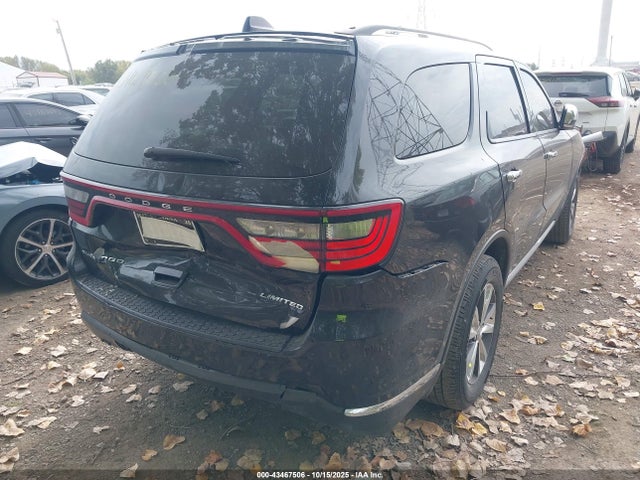 2016 Dodge Durango Limited მანქანა იყიდება აუქციონზე, vin: 1C4RDHDG9GC314935, აუქციონის ნომერი: 43467506
