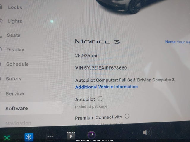 2023 TESLA MODEL 3 5YJ3E1EA1PF673669 Photo 6
