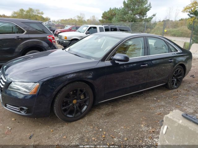2013 AUDI A8 WAUAGAFD8DN007574 Photo 1