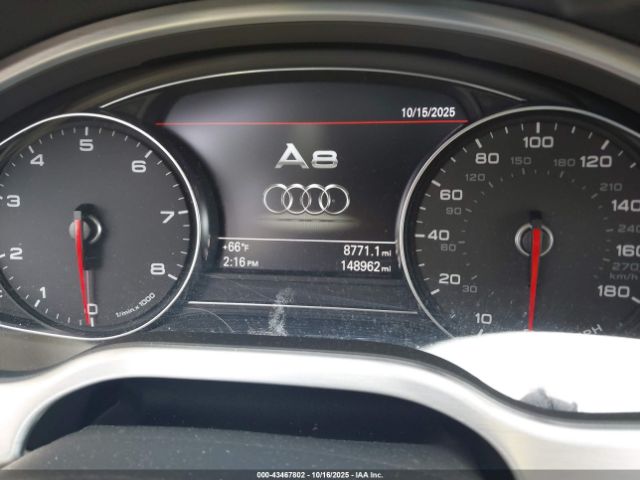 2013 AUDI A8 WAUAGAFD8DN007574 Photo 6