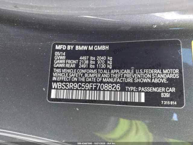 2015 BMW M4 WBS3R9C59FF708826 Photo 8