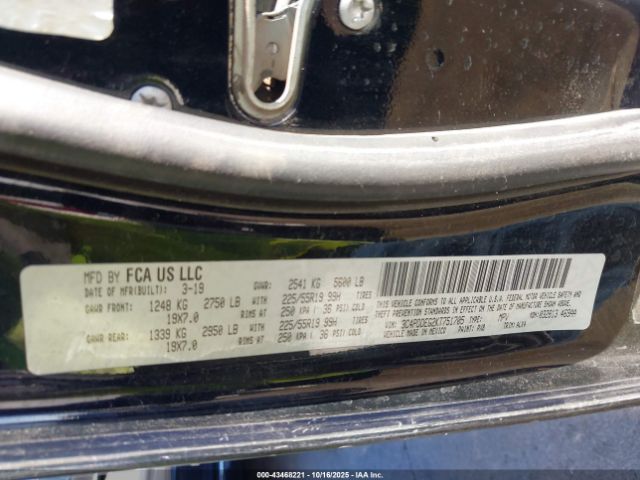 2019 DODGE JOURNEY 3C4PDDEG2KT751705 Photo 8