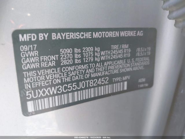 2018 BMW X4 5UXXW3C55J0T82452 Photo 8