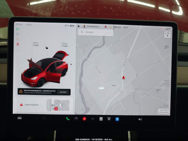 2021 TESLA MODEL Y 5YJYGDEE7MF062674 Photo 6