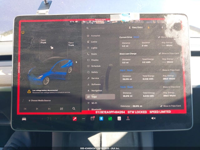 2023 TESLA MODEL 3 5YJ3E1EA0PF494264 Photo 6