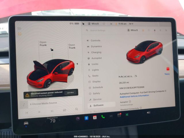 2023 TESLA MODEL 3 5YJ3E1EA3PF703996 Photo 6