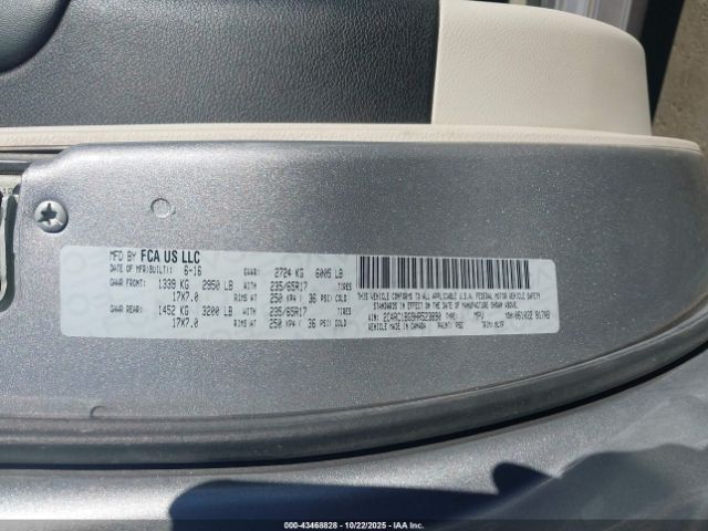 2017 CHRYSLER PACIFICA 2C4RC1BG9HR523890 Photo 8