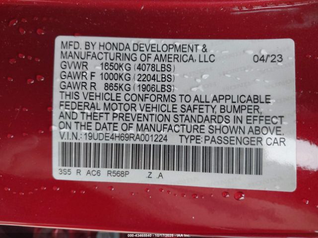 2024 ACURA INTEGRA 19UDE4H69RA001224 Photo 8