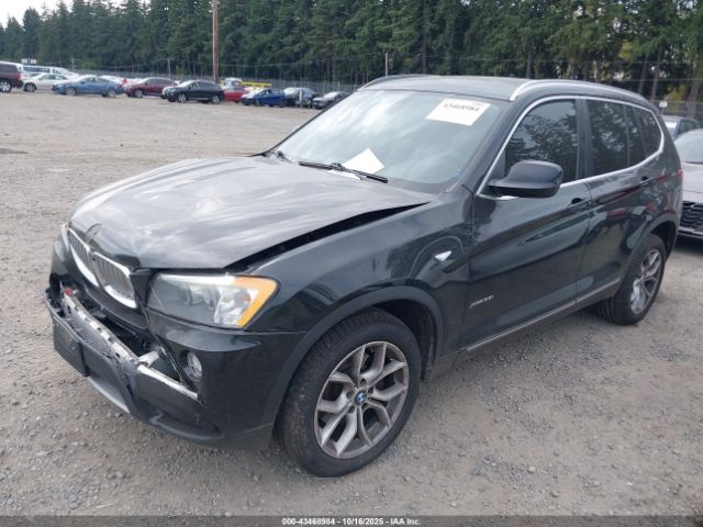 2011 BMW X3 5UXWX7C55BL730783 Photo 1