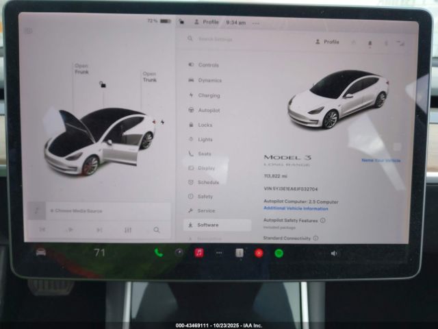2018 TESLA MODEL 3 5YJ3E1EA6JF032704 Photo 6