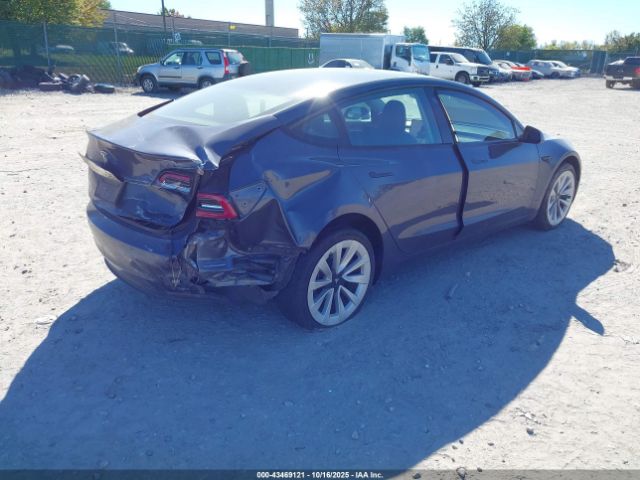 2022 TESLA MODEL 3 5YJ3E1EA5NF376398 Photo 3
