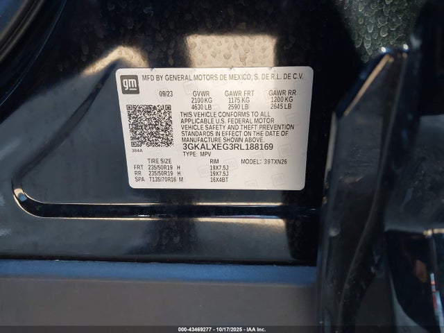 3GKALXEG3RL188169 GMC Terrain Awd Denali