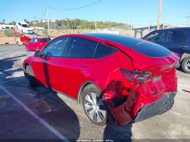 2021 TESLA MODEL Y 5YJYGDEE8MF203817 Photo 2