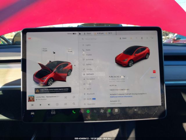 2021 TESLA MODEL Y 5YJYGDEE8MF203817 Photo 6