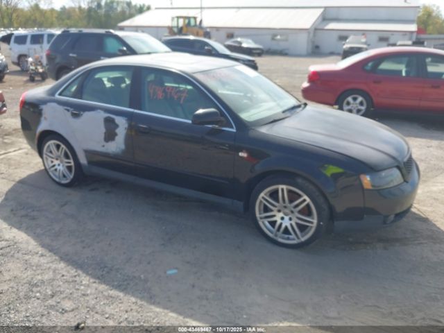 2002 AUDI A4 WAULT68E62A312583