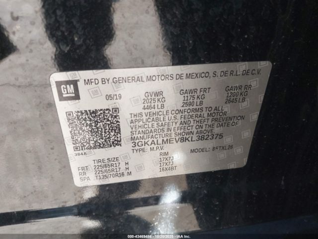 2019 GMC TERRAIN 3GKALMEV8KL382375 Photo 8