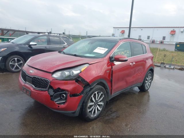 2018 KIA SPORTAGE KNDPNCACXJ7421954 Photo 1