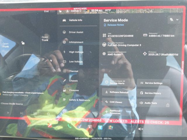 2022 TESLA MODEL 3 5YJ3E1EC2NF204668 Photo 6