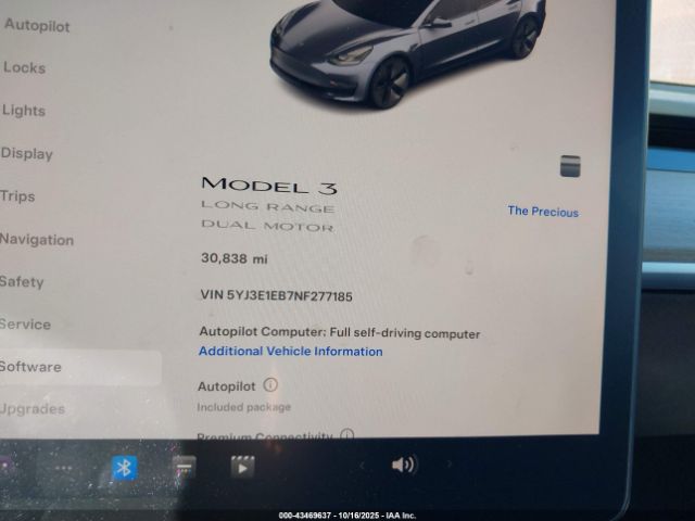 2022 TESLA MODEL 3 5YJ3E1EB7NF277185 Photo 6