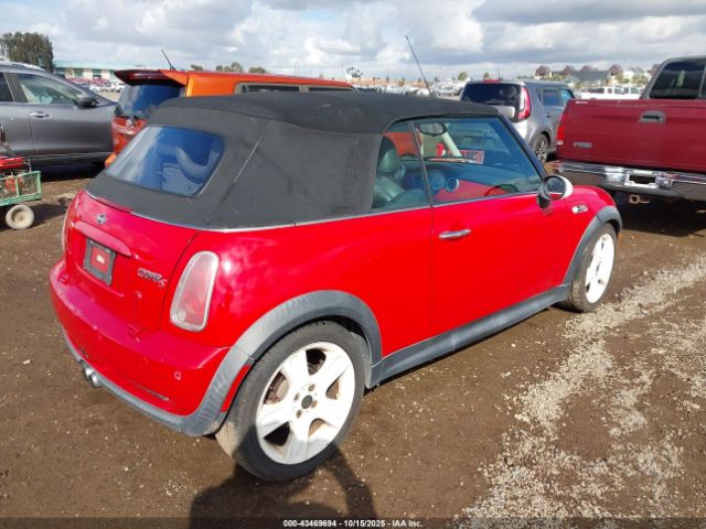 2005 MINI COOPER S WMWRH33445TF80455 Photo 3