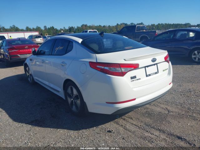 2013 KIA OPTIMA HYBRID KNAGM4AD8D5039128 Photo 2