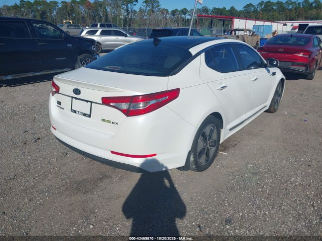 2013 KIA OPTIMA HYBRID KNAGM4AD8D5039128 Photo 3