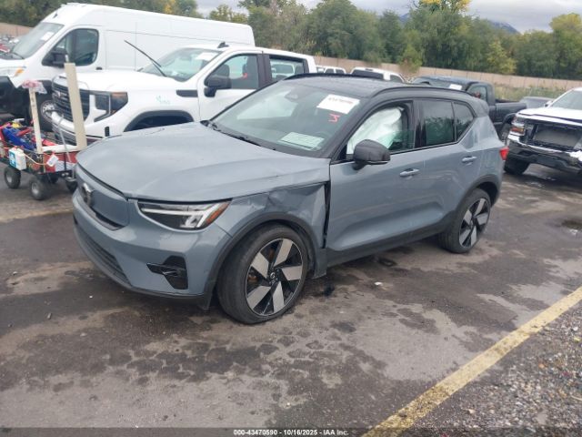 2023 VOLVO XC40 RECHARGE PURE ELECTRIC YV4ED3UM5P2987389 Photo 1