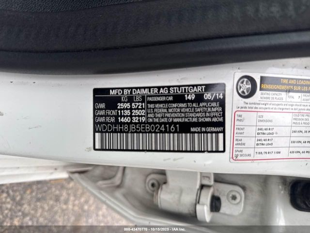 2014 MERCEDES-BENZ E 350 WDDHH8JB5EB024161 Photo 8