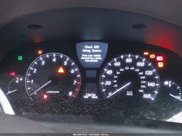 43471014 :رقم المزاد ، JTHBL5EF8A5097459 vin ، 2010 Lexus Ls 460 مزاد بيع