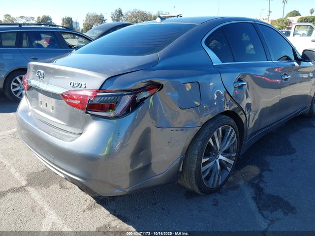 43471173 :رقم المزاد ، JN1EV7AP8JM364031 vin ، 2018 Infiniti Q50 3.0t Sport مزاد بيع
