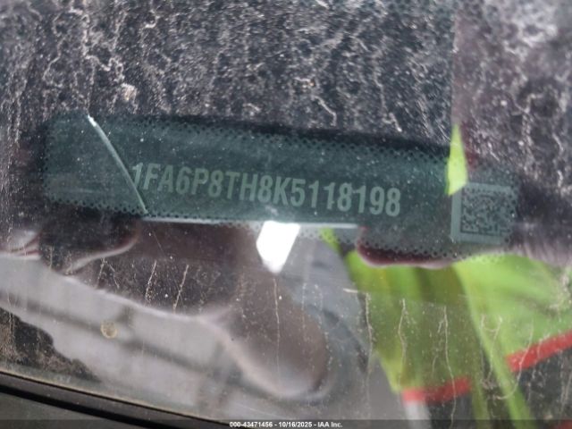 2019 FORD MUSTANG 1FA6P8TH8K5118198 Photo 8