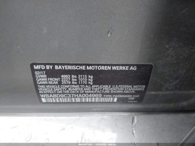 2017 BMW 330I WBA8D9C37HA004969 Photo 8