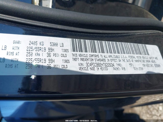 Dodge Journey 2017 3C4PDCBB2HT622634 Image 9