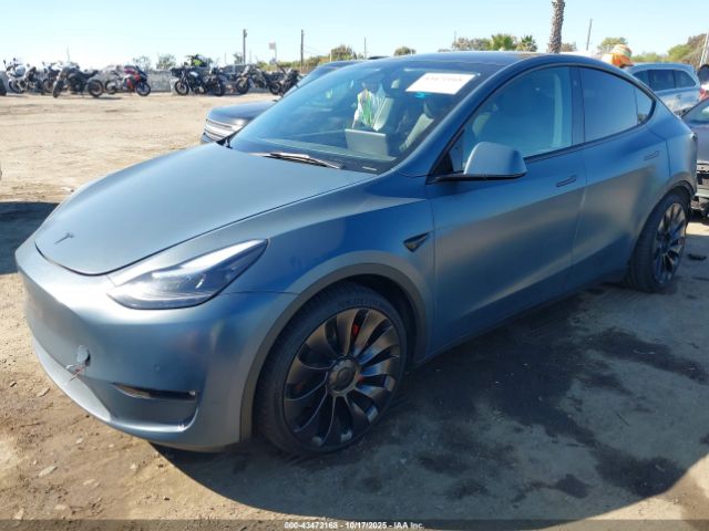 2022 TESLA MODEL Y 7SAYGDEFXNF532323 Photo 1
