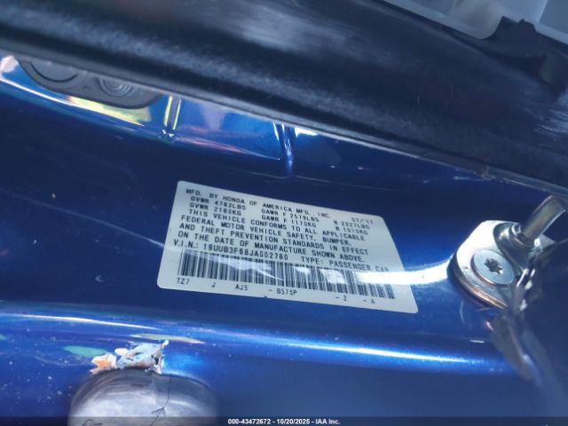 2018 ACURA TLX 19UUB3F68JA002780 Photo 8