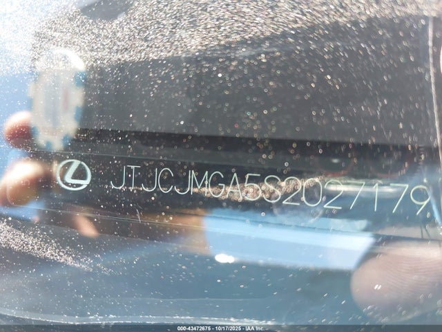 JTJCJMGA5S2027179 Lexus Rx 450h+ Luxury