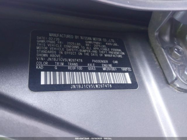 2020 NISSAN ROGUE SPORT JN1BJ1CV5LW267478 Photo 8